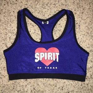 Spirit of Texas sports bra